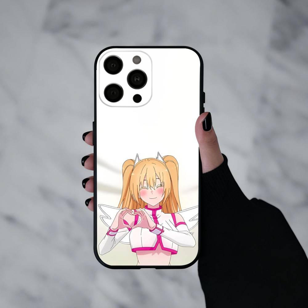 2.5 Dimensional Seduction Amano Ririsa Phone Case For iPhone 17pro,16,15,14,13,12,11 Plus,Pro Max,XS,Soft Silicone Black Cover