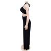C7236 Women's Fashion Solid Color Strapless Long Pants Two-Piece Set