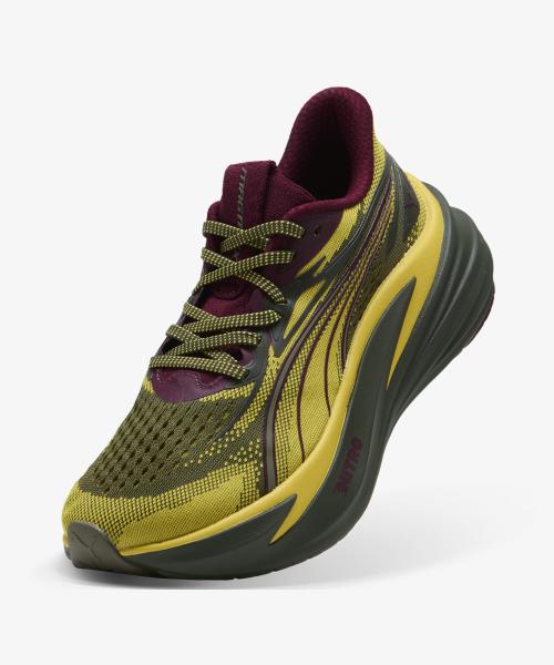 [PUMA] Magmax Nitro 2 Women's - Fresh Pear:Dark Olive [312126-13]