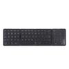 Fold   Keyboard Rechargeable Full Size Keys Folding Wireless Keyboard with Touchpad Multi Device Sync for Laptop PC Tablets