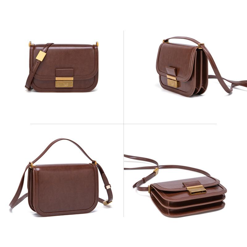 New Versatile Bag for Women, Shoulder and Crossbody, Armpit Tofu Bag, Retro Casual and Stylish Small Square Bag