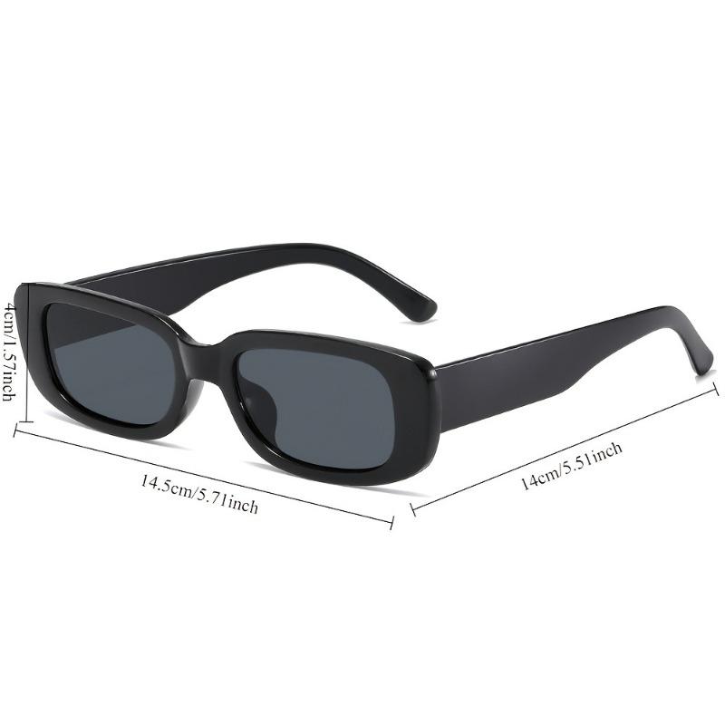 12 Piece Set of Small Frame Casual and Fashionable Sunglasses Black High-end Cool Glasses Suitable for Beach Travel