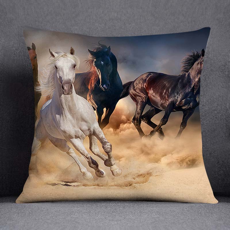 African Animal Beasts Home Decoration Pillowcase Square Pillowcase Home Office Decoration Cus On Cover