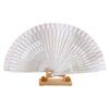 Abanico Flamenco Dance Spain Spanish Fan Fan Prop Japanese Dance [kinaviola] (White)