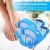 New Shower Feet Foot Scrubber Massager Cleaner Spa Exfoliating Washer Wash Slipper