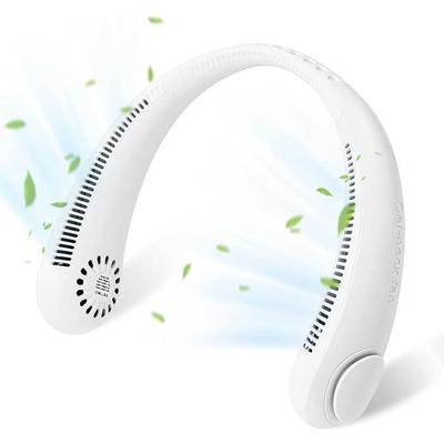 USB Fan, Portable Leafless Neck Fan, 3 Speed Adjustable Handheld Fan