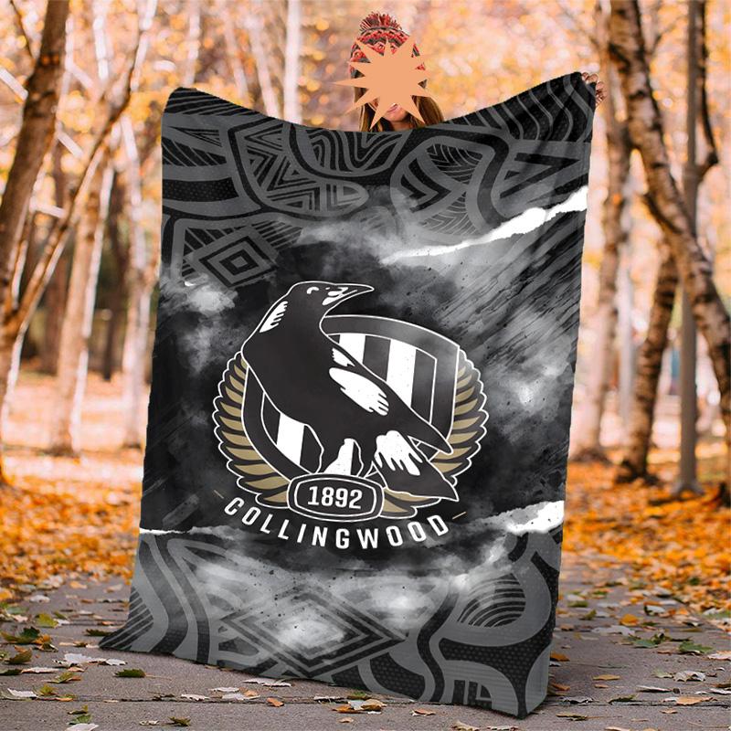 Collingwood Flannel Blanket Soft Warm All-Season Throw, Design for Camping, Car Travel, Hiking Sofa, Bed, Office Perfect Gift for Parties
