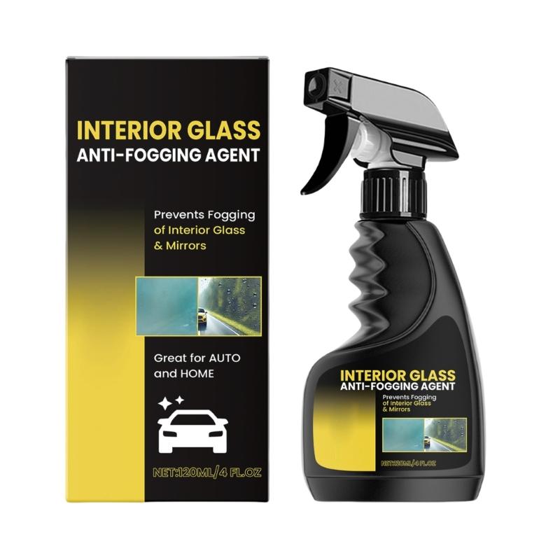 

Car Interior Glass Fog Prevention Sprayer Keep Window Clear at Night Boosts Safety Fast Result for Humid or Cold Climate 1