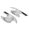 4pcs Door Handle Hand Cover Trim Silver Plating ABS Fit for Nissan Sylphy Sentra 2020