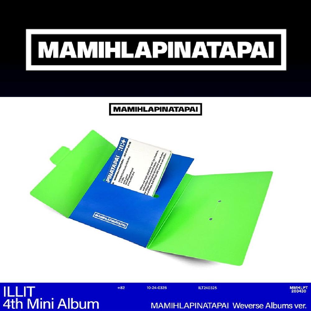 Pre-order ILLIT 4th Mini Album MAMIHLAPINATAPAI Weverse Albums ver. & POB