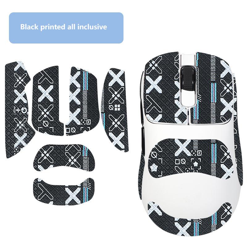 Anti-Rutsch-Maus-Griffband, Skate-Aufkleber für Ajazz Aj179/Aj179 Pro Gaming-Maus für E-Sport-Computer-Gamer, rutschfest, saugt Schweiß an
