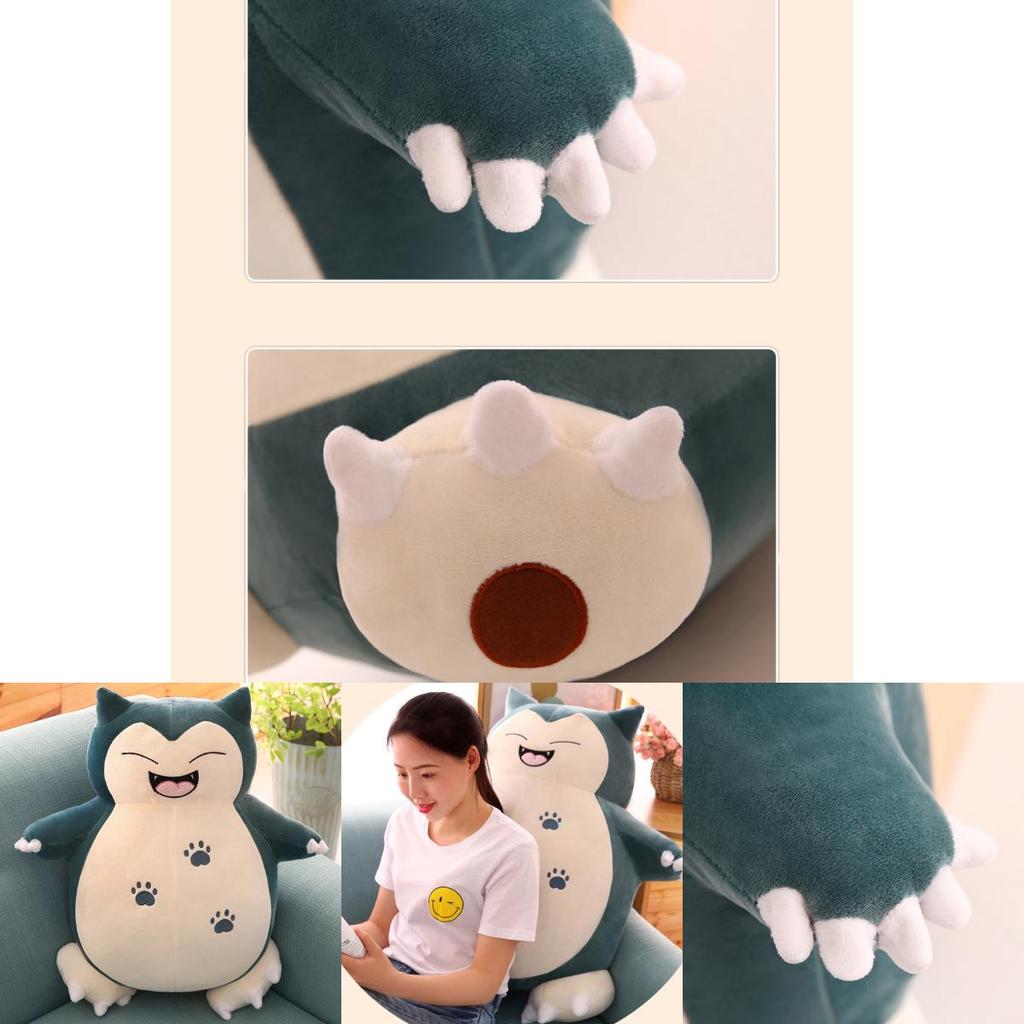 Pokmon Snorlax Plush Toy With Super Soft Crystal For Kid And Collectors