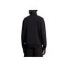 Moncler Solid Color High Neck Sweatshirt Men Tops Black I10918G00016899W4999