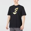 Under Armour Basketball Round Neck Printed T-Shirt Men Tops Black 1361972-001
