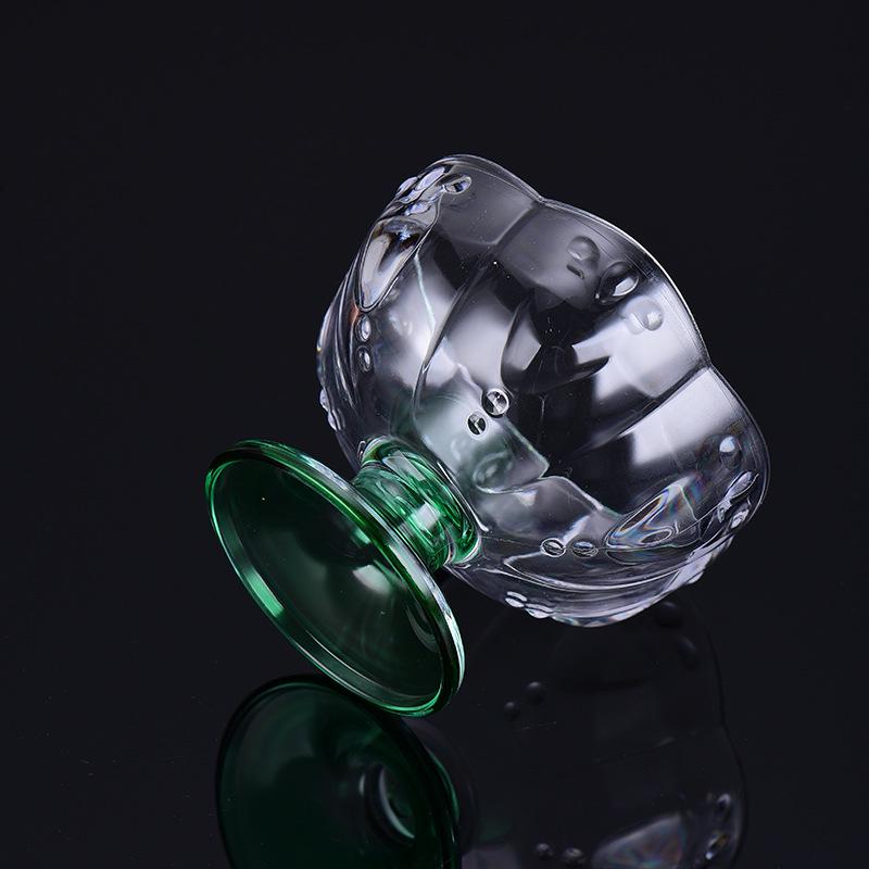 Drop-proof Transparent Acrylic Ice Cream and Snack Bowl
