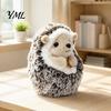 Birthday Present for Children Soft Stuffed Animal Wristlet Keychain, Fluffy Plush Sheep Hedgehog Bag Washable Small Ornament Charm, Cute Accessory