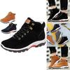 Premium Artificial Suede Men's Boots For Fall And Winter Warmth And Comfort