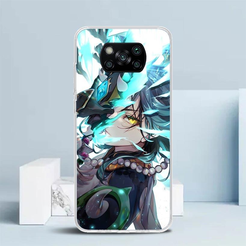 Xiao Genshin Impact Phone Case For Xiaomi Poco F7 Ultra X5 X6 X7 Pro M7 Redmi 15C 15 13C 13 12C 12 10C 10 10A 9 9C 9A 9T Cover P