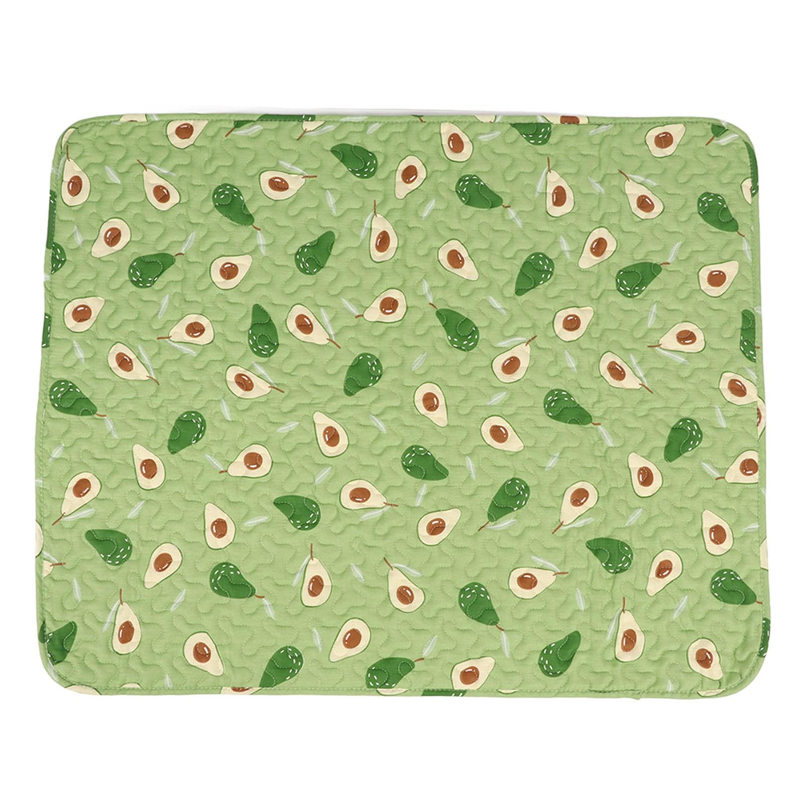 Outsideworld Pet Sleeping Mat Soft Cotton Super Absorbent Warm Comfortable Prevent Slip Pet Bed Mat For Spring Autumn
