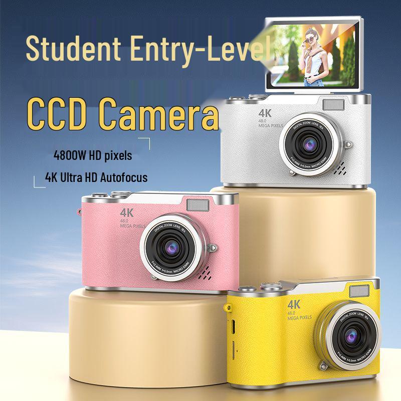 Cross-Border HD Digital Mini Camera for Students - Retro CCD Children's Party and Travel Photographer.