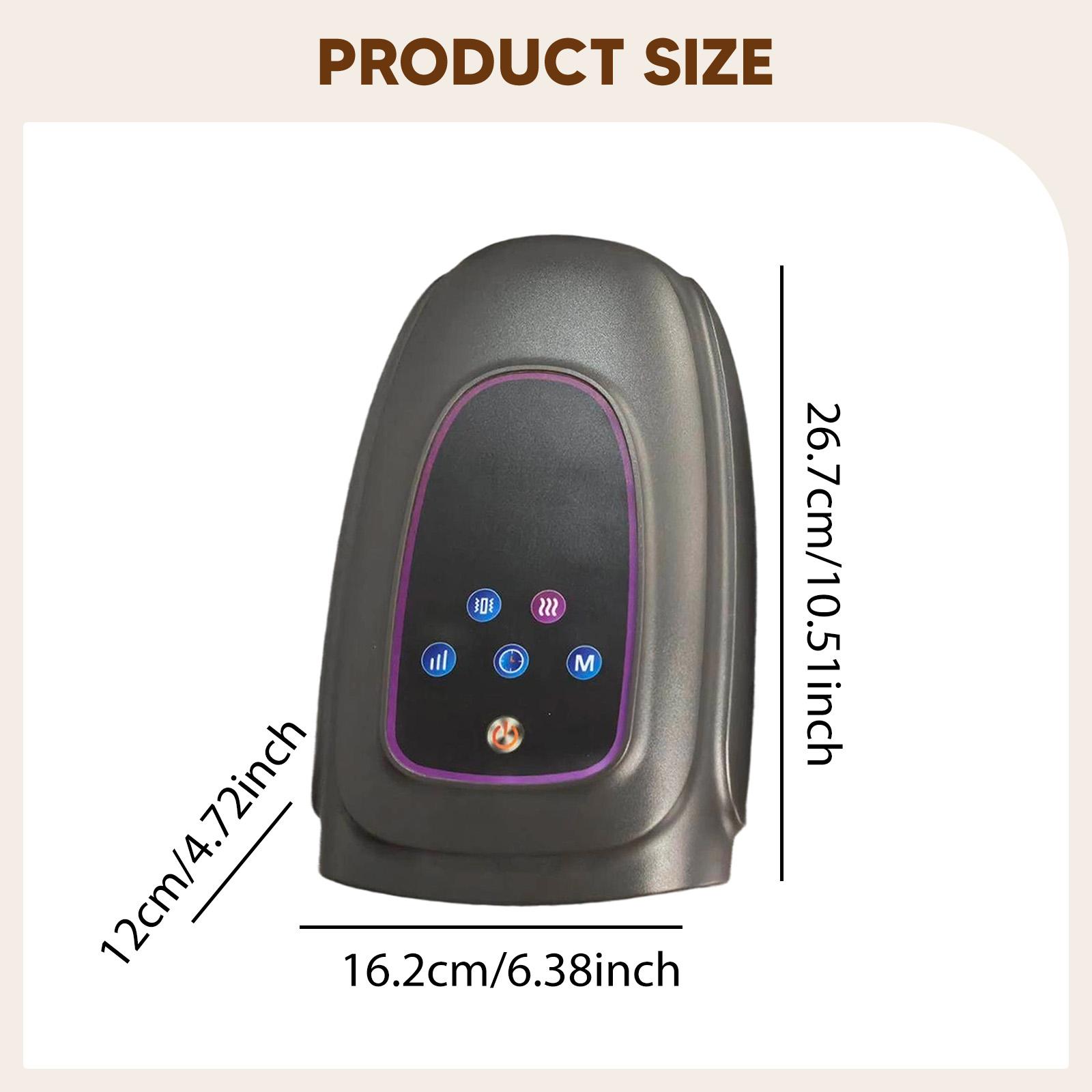 Hand Massager Electric with Heat Airbag Compression Glove Carpal Tunnel Wrist Finger Kneading Massage Palm Full Wrapped Gloves