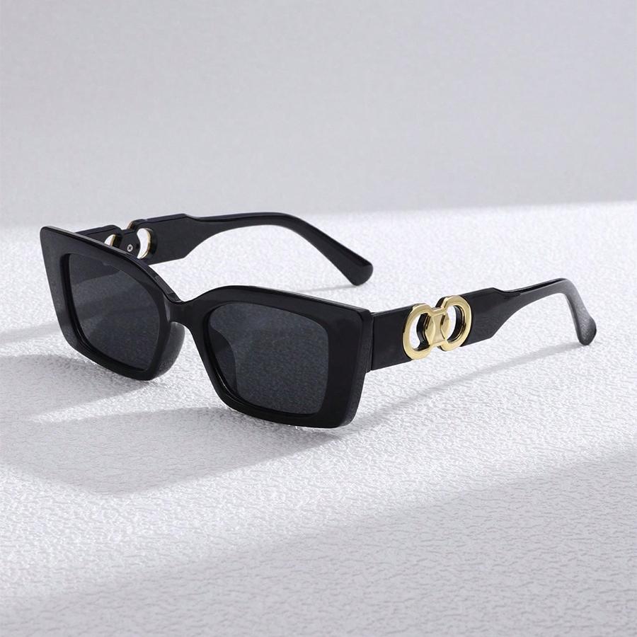 Rectangle Trendy Sunglasses Women Men Brand Designer Fashion Sun Glasses Female Male Cool Punk Mirror Oculos De Sol