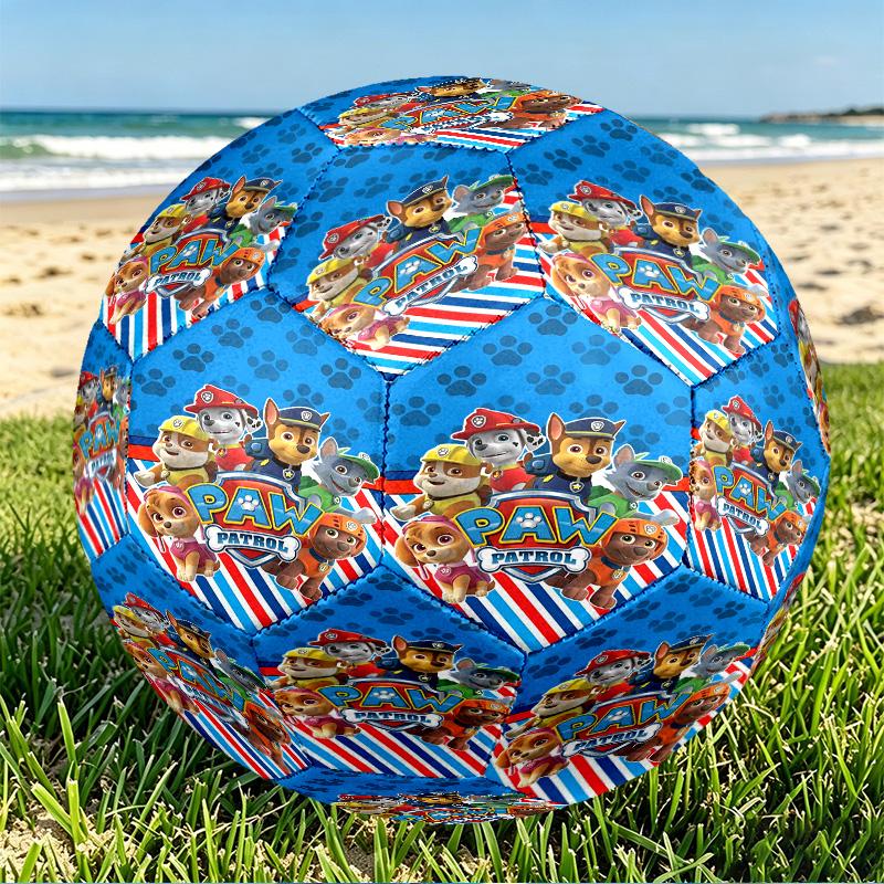 PAW Patrol Print Size 5 Soccer Ball, PU Wear Resistant Football for Match Training and Daily Practice, Birthday Gift for Soccer Fans