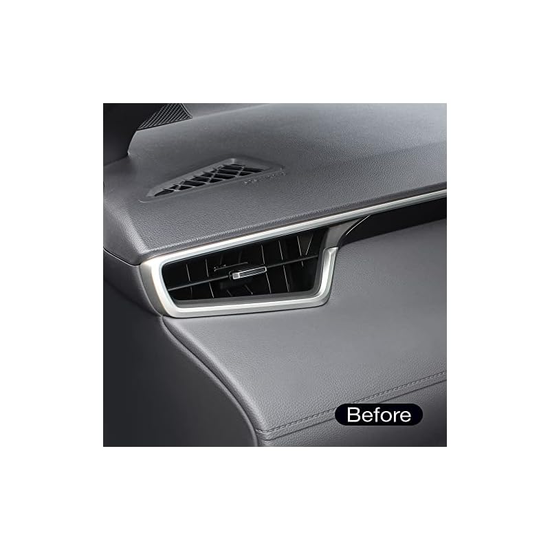 Tsuchiya Yac Vehicle-Specific Toyota Corolla Cross Air Conditioner Drink Holder for Passenger Seat, Black/Silver, 16.4cm Long x 14cm Wide x 21.9cm