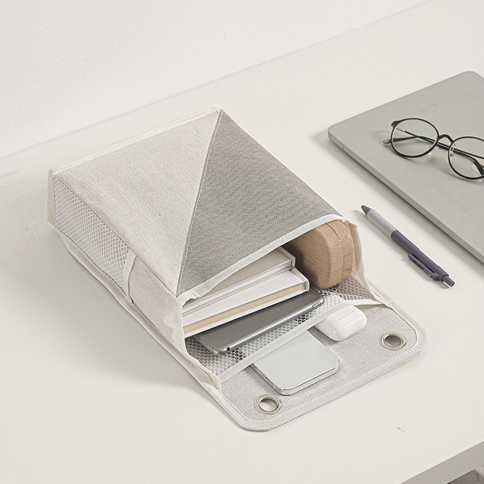 

Hanging Storage Bag for Wall Dorm Organizer with Pocket Bedroom рожевий