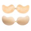 Mango Silicone Invisible Strapless Push-Up Bra: Wire-Free, Non-Slip, Breathable Nipple Covers & Thin Stickers.