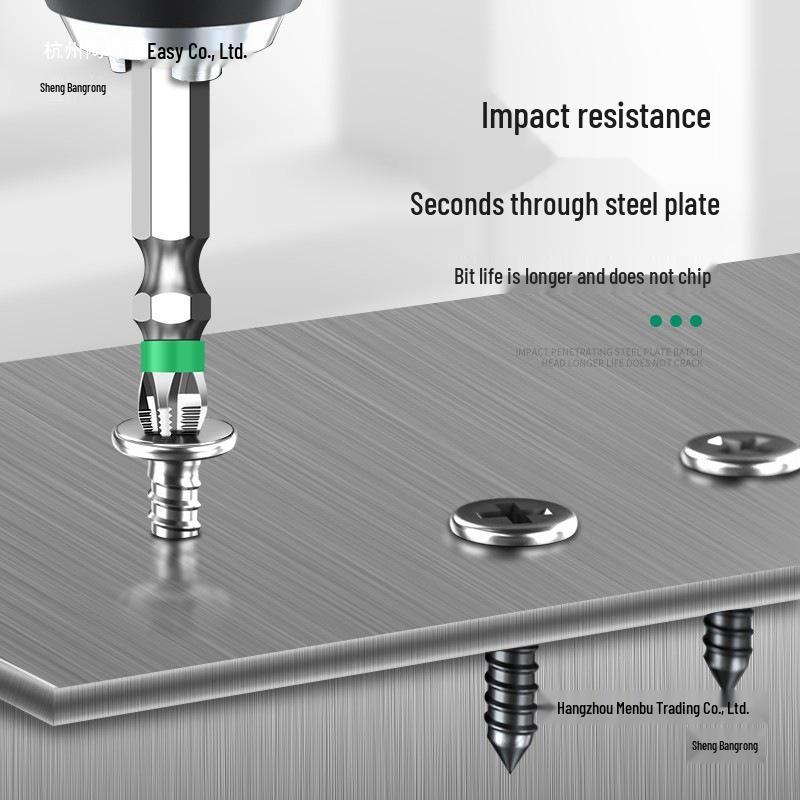 High Hardness Non-slip Magnetic Phillips Hex Electric Screwdriver Set
