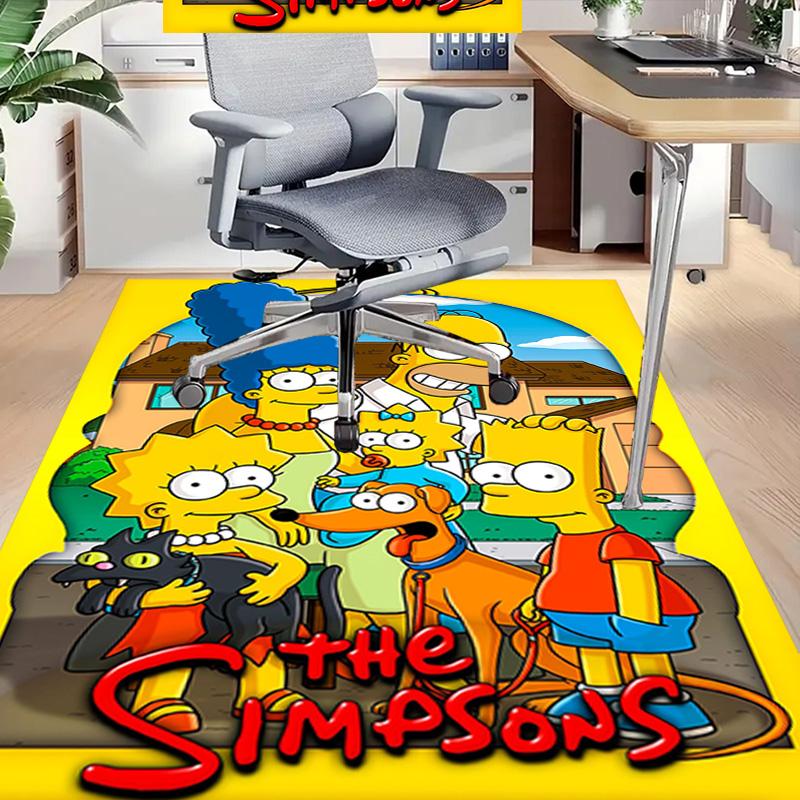 1pc Simpsons Family Adventure Carpet for Playroom Bedroom Living Room Sofa Home Decor,kids Game Area Rug Non-slip Floor Mat Y82654