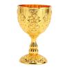 Copas y Cálices Metal Metal Copa de Vino Vintage Oro Copa Vintage Flor Bronce Repujado Copa de Vino Decoración del Hogar