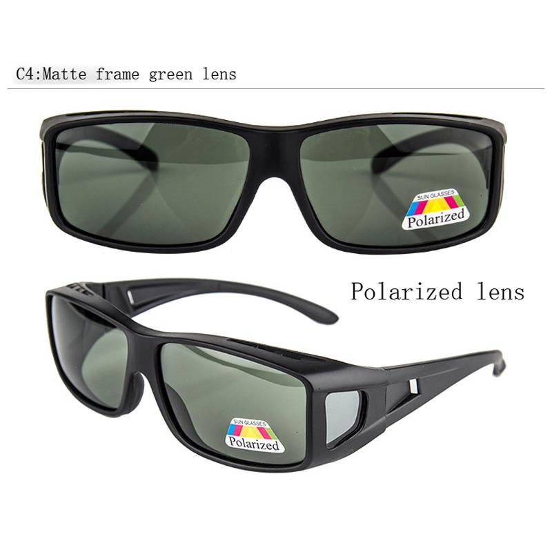 Women Men Night Vision UV400 Anti-Glare Car Driver Polarized Fashion Sunglasses
