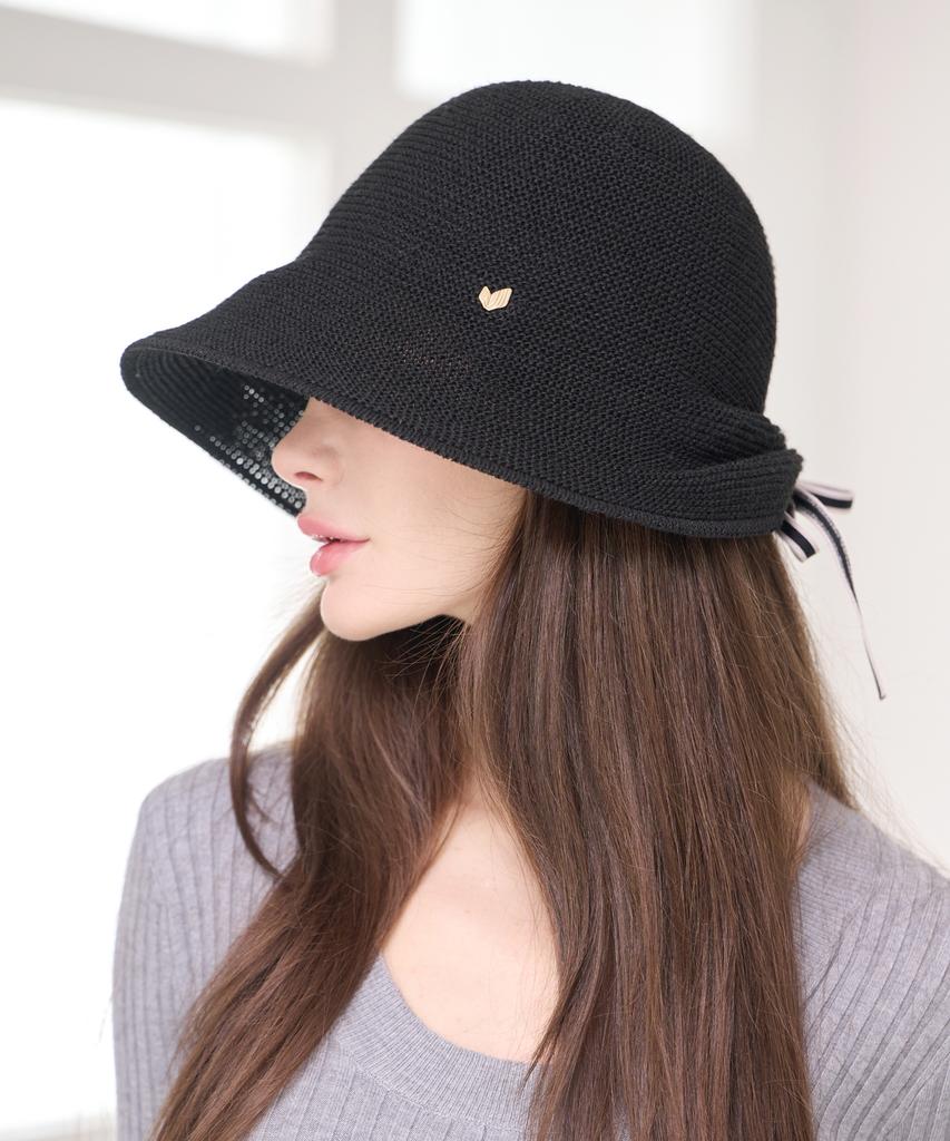Koipeu Back Shirred Cotton Bonnet Hat Cf081Ht069