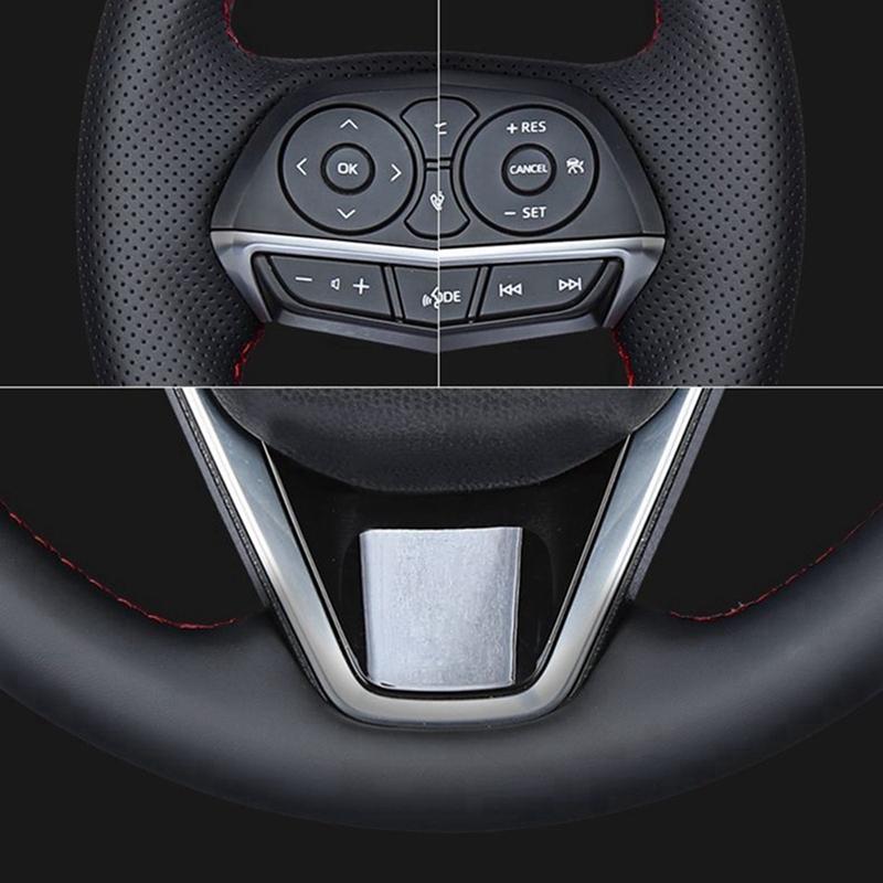 DIY Customized Artificial Leather Car Steering Wheel Cover For Opel Astra (H) 2004-2009 Zaflra (B) Signum 2005 Vectra (C)