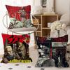 Cool VVinland SSaga Anime MManga Pillow Cover For Bedroom Room And Living Room Sofa Decorative Cushion Cover