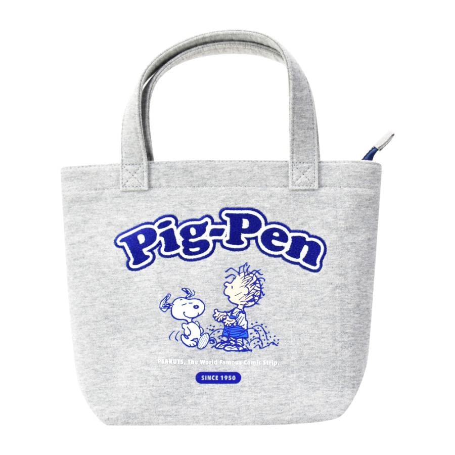 

Mini Bag Lunch Bag Mini Tote Bag Tote Back Sweatshirt with Zipper 0302 Gray [Snoopy] Women s (SPZ-2873)