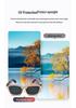 G01 Transparent AI Translation Smart Glasses with Bluetooth Music Capability.