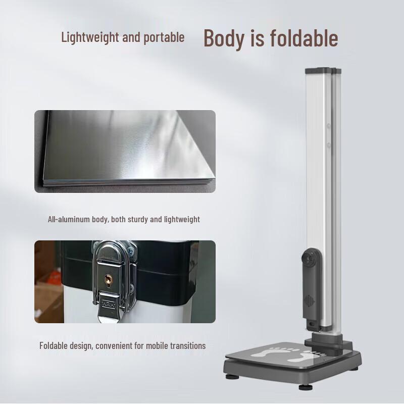 SHANGHE SH-B10F Foldable Ultrasonic Height & Weight Scale