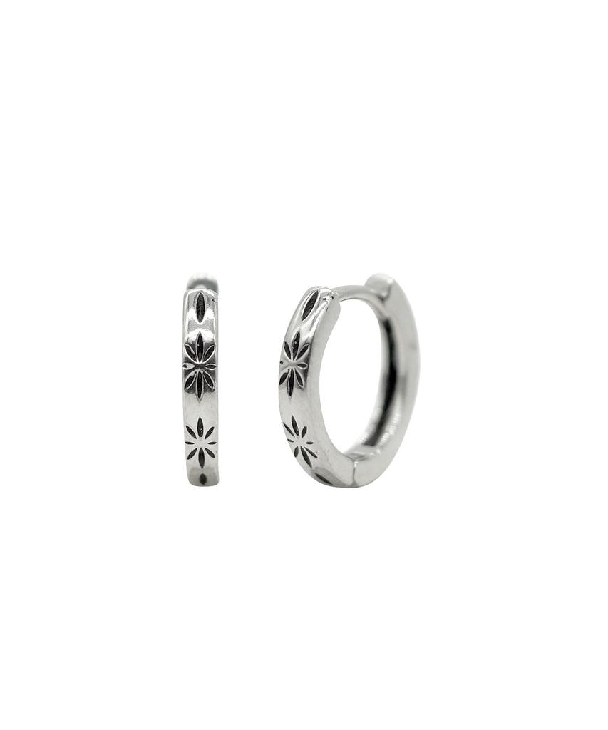 Iamj Simple Rosette One-Touch Earrings