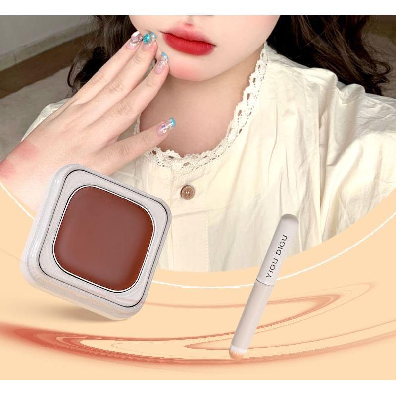 YIGU DIGU - Diary Series Metal Box Blush & Lip Cream - 6 Colors