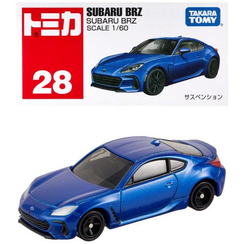 TAKARA TOMY "Tomica No. 28 SUBARU BRZ Box" Miniature Car Toy for Ages 3 and Up, Boxed, Meets Toy Safety Standards, ST Mark Certified