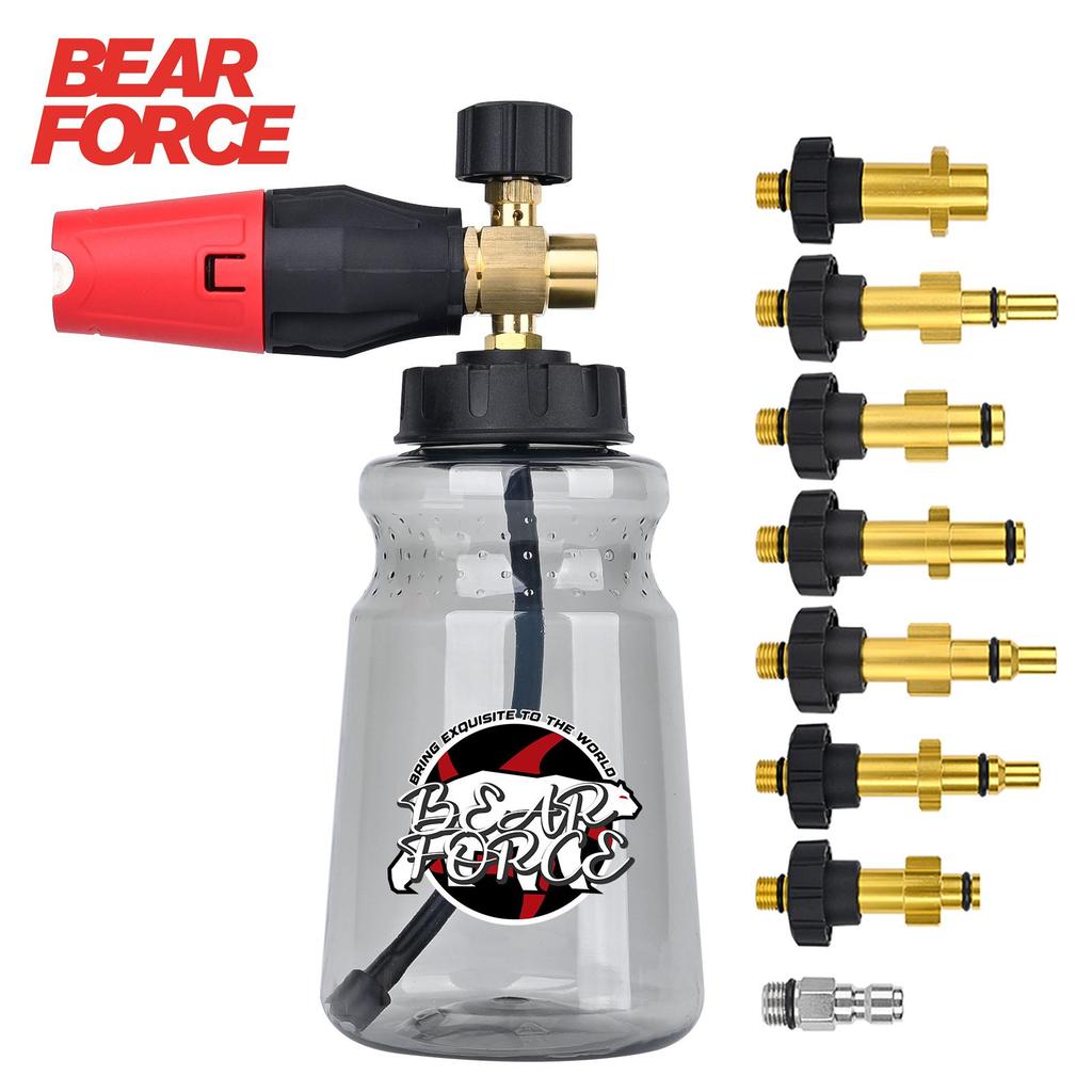 Pressure Washer Snow Foam Lance Foam Nozzle Car Wash Foam Maker for Karcher Elitech Daewoo Bort AR Bosche Mac Pressure Washer