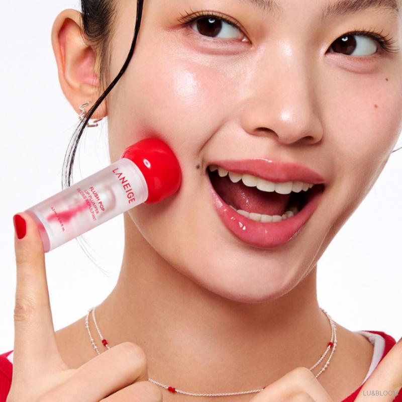 LANEIGE Flush Pop Lippen aufpolsterer 4,2ml (März 2026 Neuerscheinung) (+Gratisgeschenk)