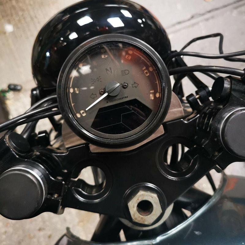 K 100 K 75 CAFE RACER Brushed Stainless Steel Speedometer Bracket For BMW K100 K75 CAFE RACER Motorcycle Speedometer Bracket