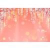 Frühlingsrosa Blumen Hintergrund Glitzer Licht Bokeh Floral Kirschblüte Neugeborenes Baby Porträt Fotografie Hintergrund Fotostudio
