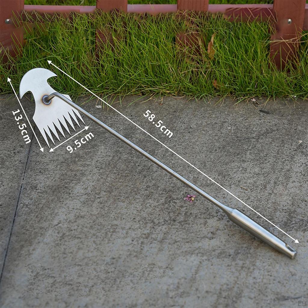 Garden Stuffing Tool Stainless Steel, Portable, Ergonomic Design Comfortable Weeds Puller for