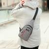 New men's breast bag, casual hiking multi-purpose chest shoulder messenger bag men's backpack