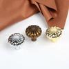 Vintage with Base Antique Brass Cabinet Knobs Zinc Alloy Hardware Handles Drawer Pulls Cabinet